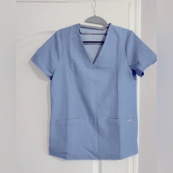 Figs heather indigo Casma tops - Picture 4 of 9